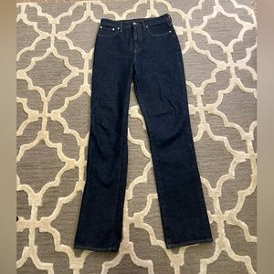 The Perfect Vintage Straight Leg Madewell Jean
